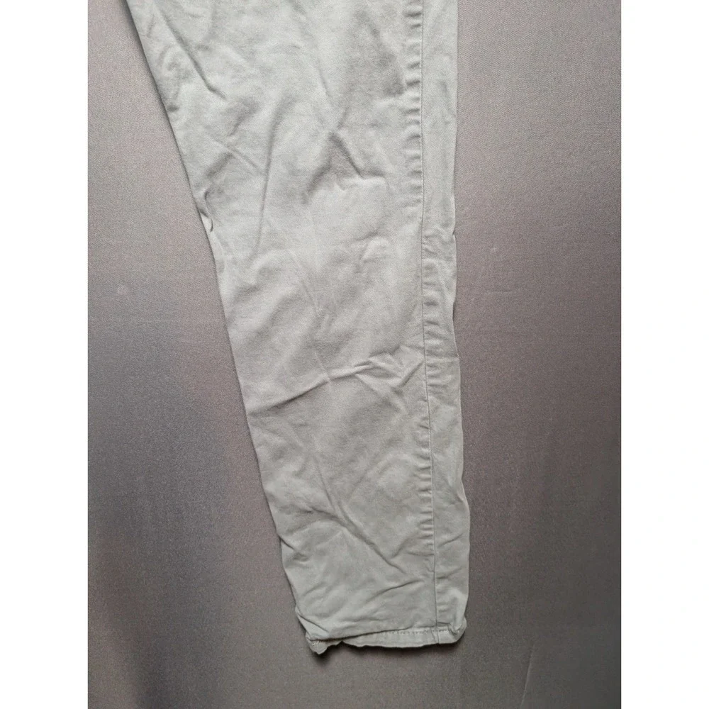 Levis 511 Jeans Mens 38x32 Light Gray Denim Slim Fit Straight Leg 04511-4347